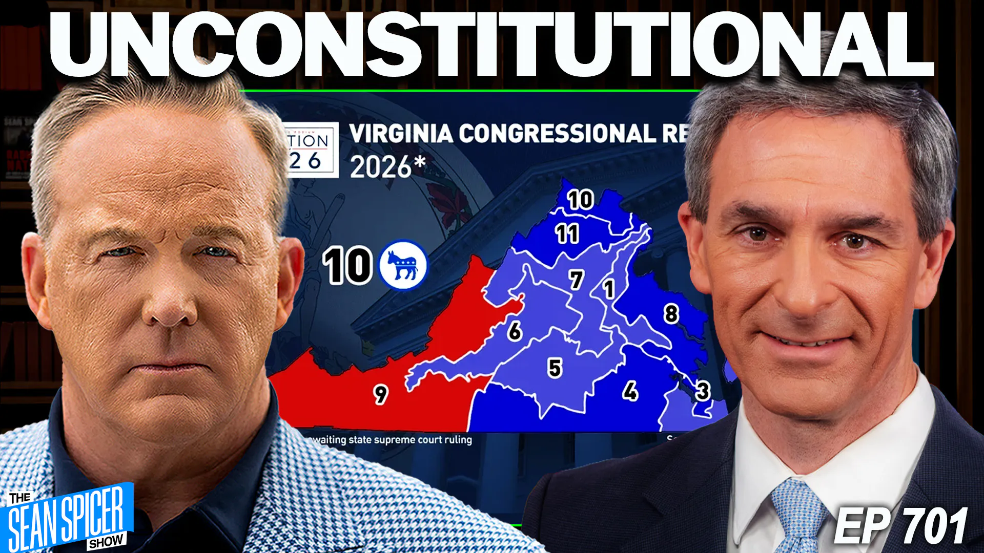 Virginia Redistricting PLAN To Be Thrown Out By VA High Court? | Ep 701 episode artwork