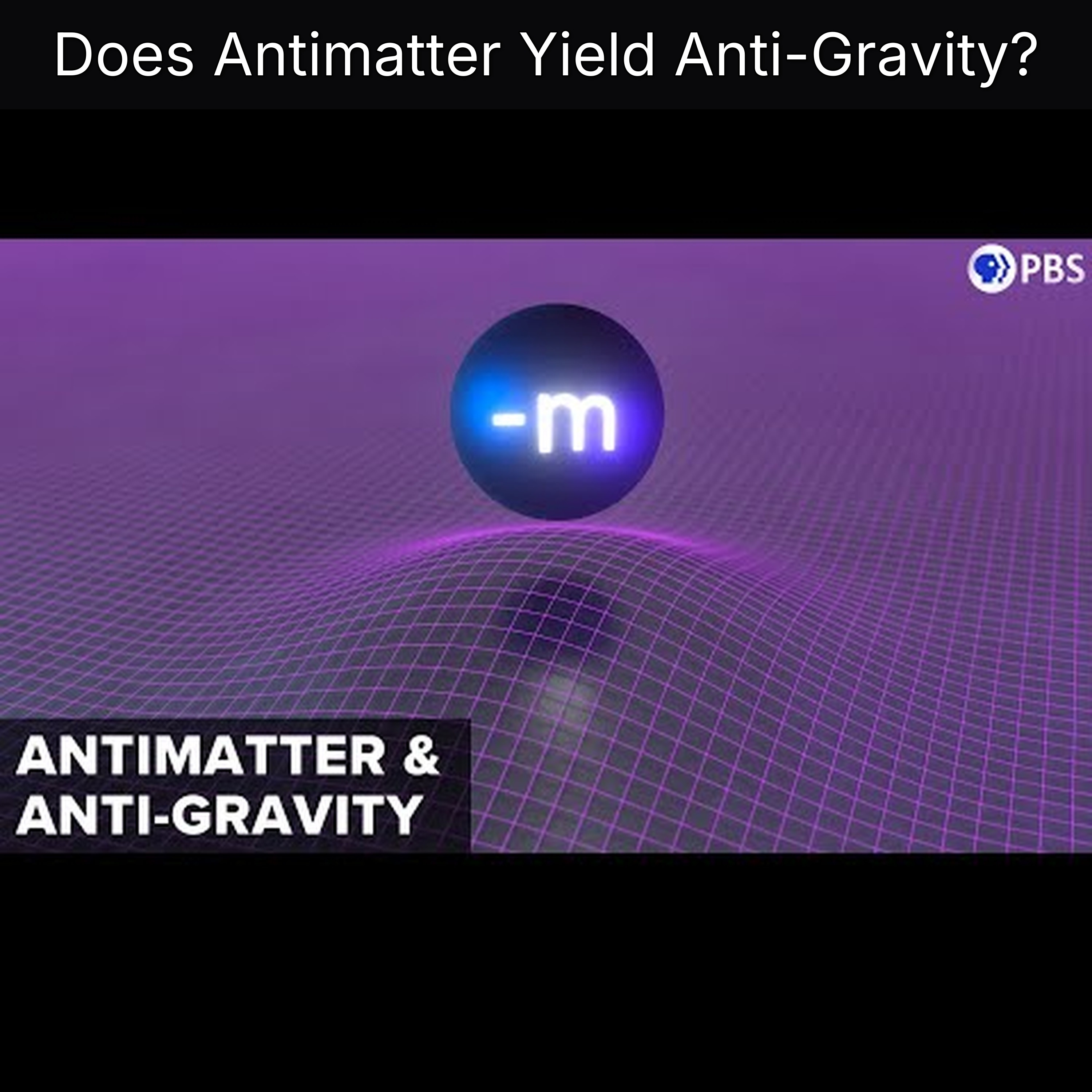 Does Antimatter Yield Anti-Gravity?