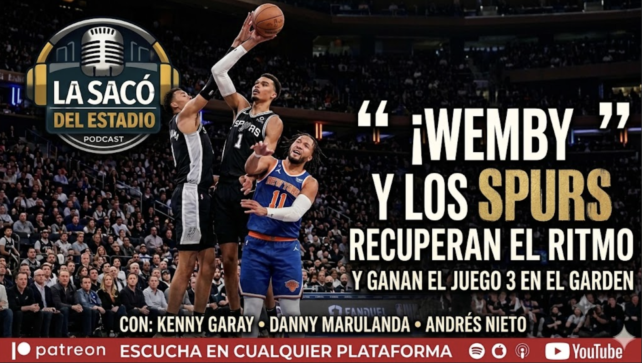Wemby y los Spurs recuperan el ritmo 🏀 episode artwork