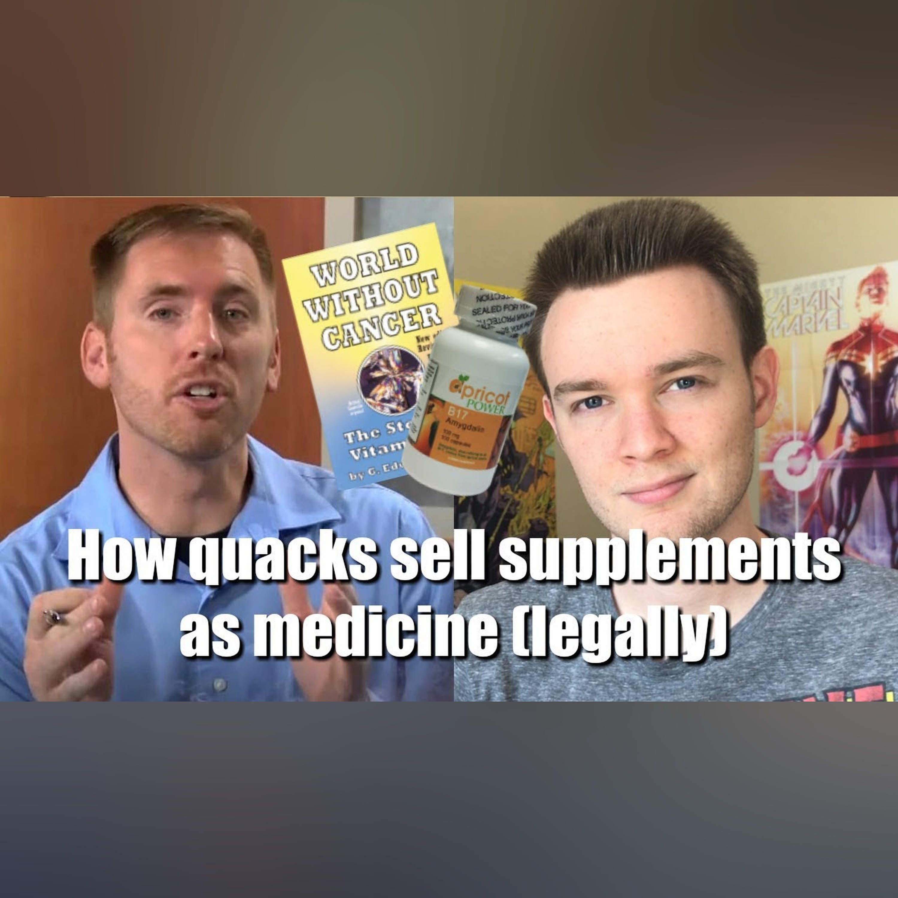 How Quacks Sell Supplements as Medicine (Without Breaking the Law) episode artwork