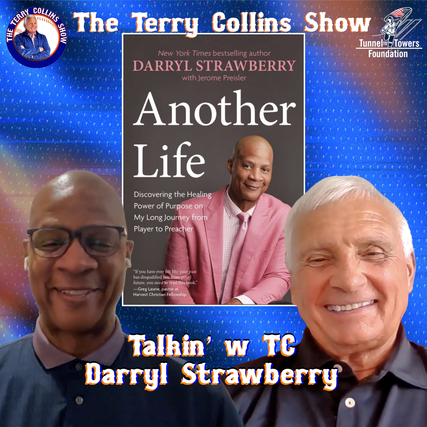 Darryl Strawberry talks with Terry Collins.  His life, his mission, and the Mets