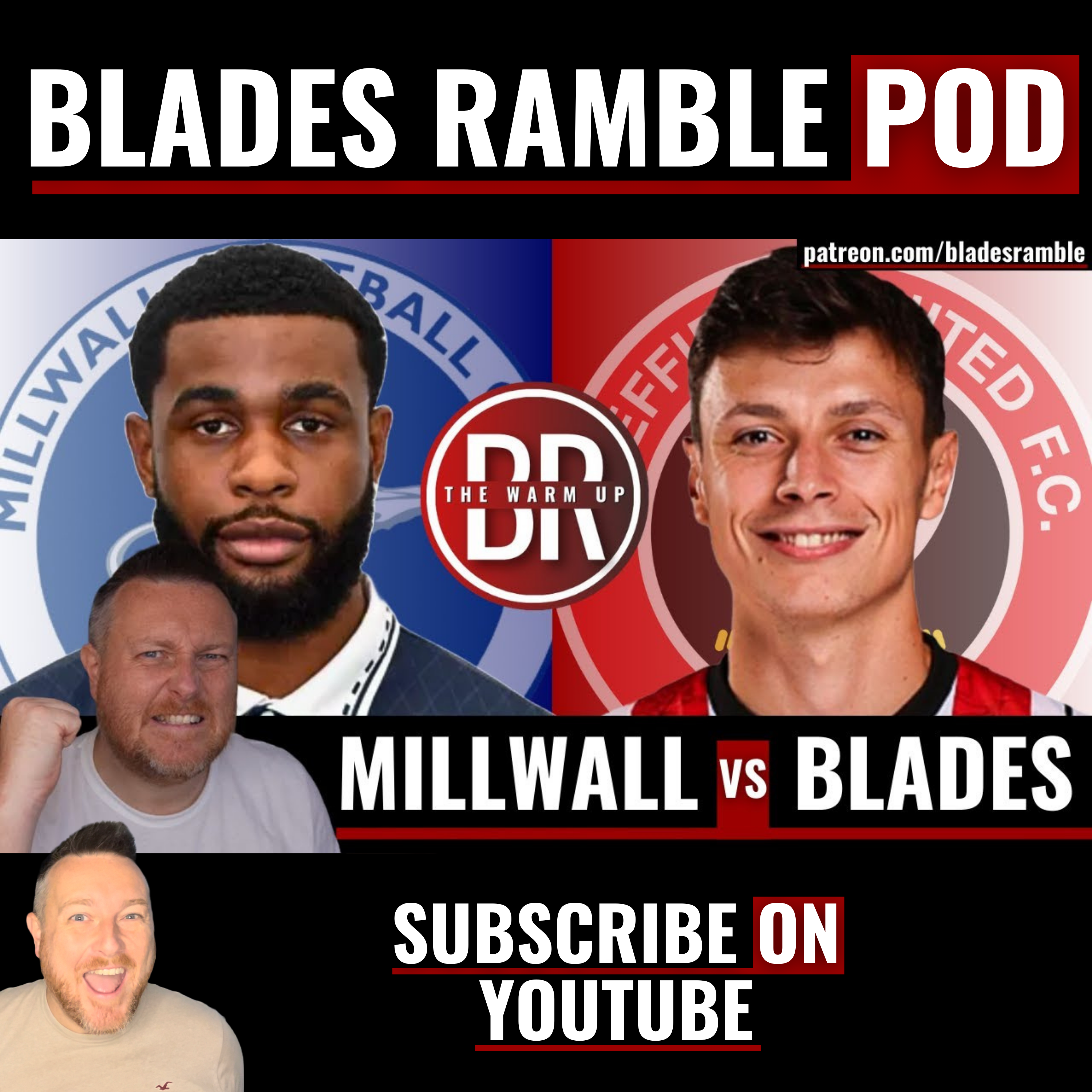 INTO THE LIONS DEN!! | MILLWALL vs SHEFFIELD UNITED | THE WARM UP!