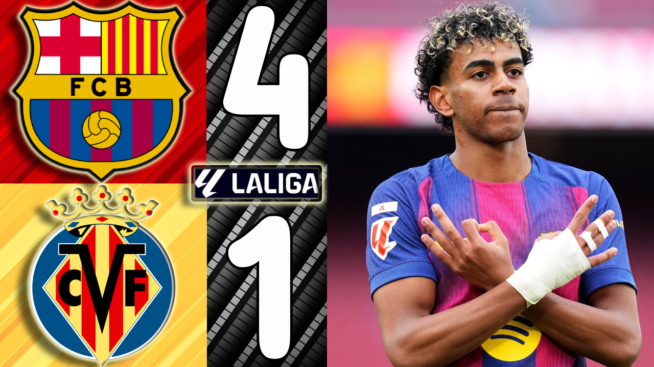 🎥 Barcelona vs. Villarreal [4-1] - Match Review (La Liga 2025/2026)