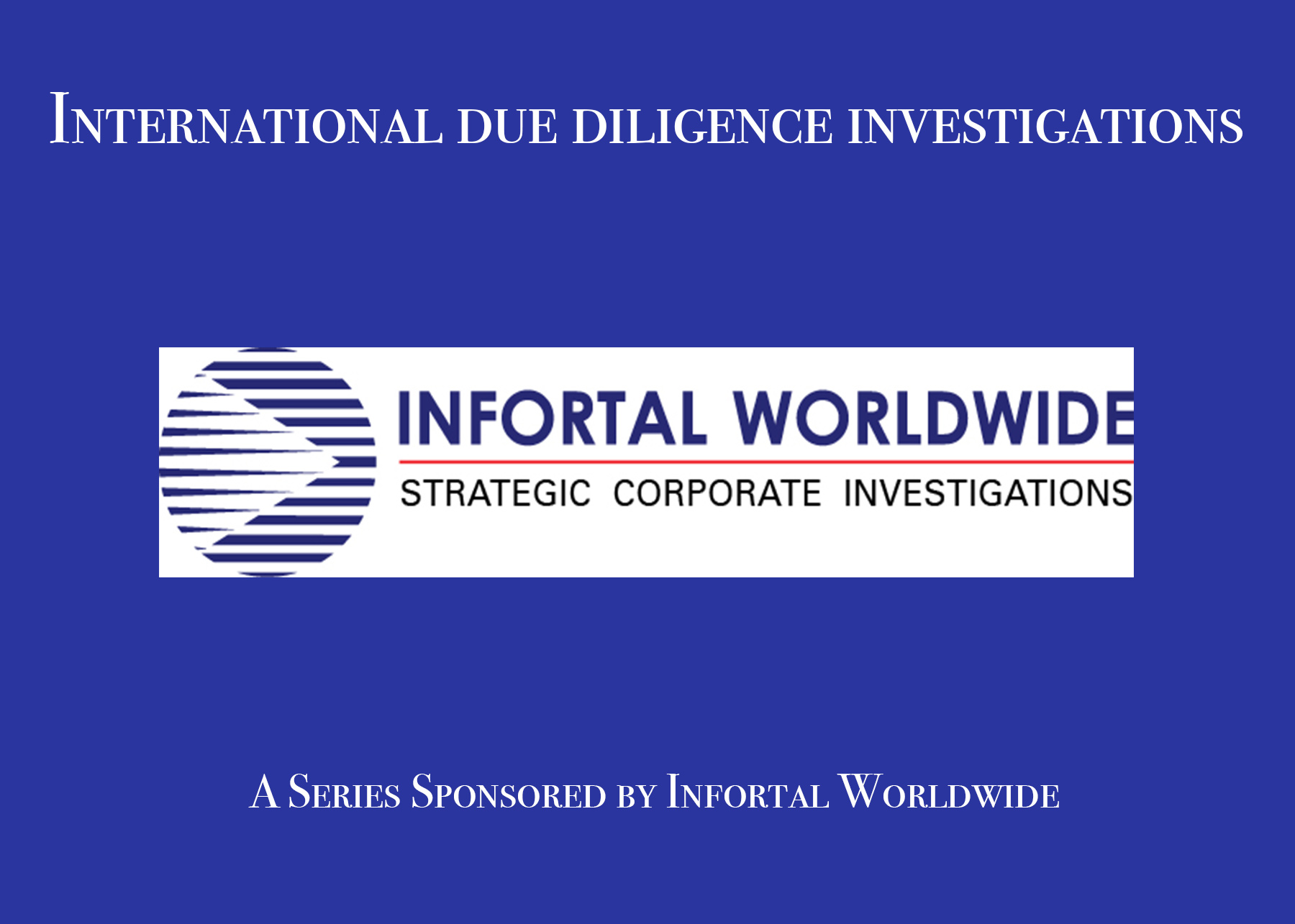 International due diligence investigations-Episode 2, Insights from Recent Enforcement Actions episode artwork