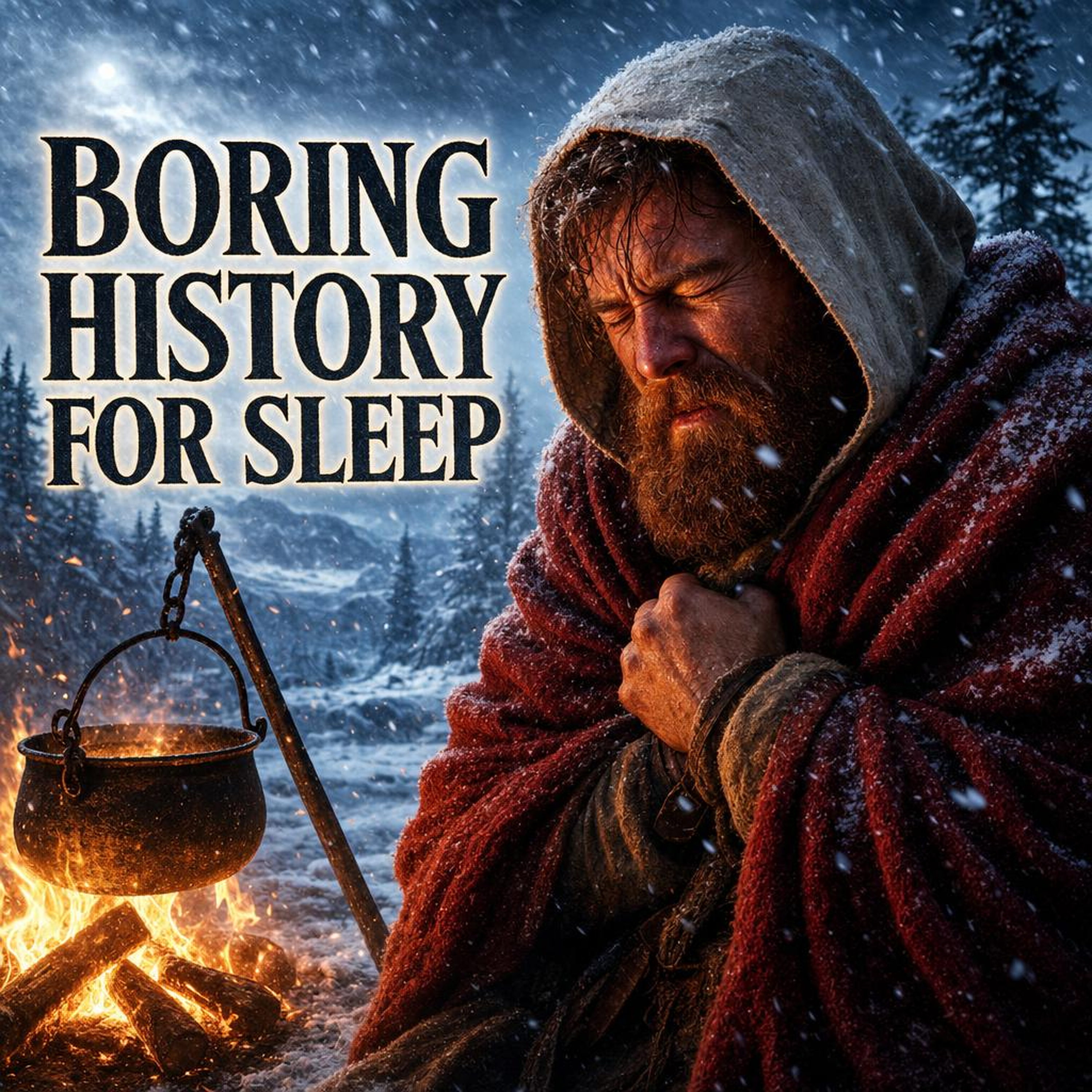 How Medieval Hermits Slept Warm Through a Blizzard... | Boring History For Sleep