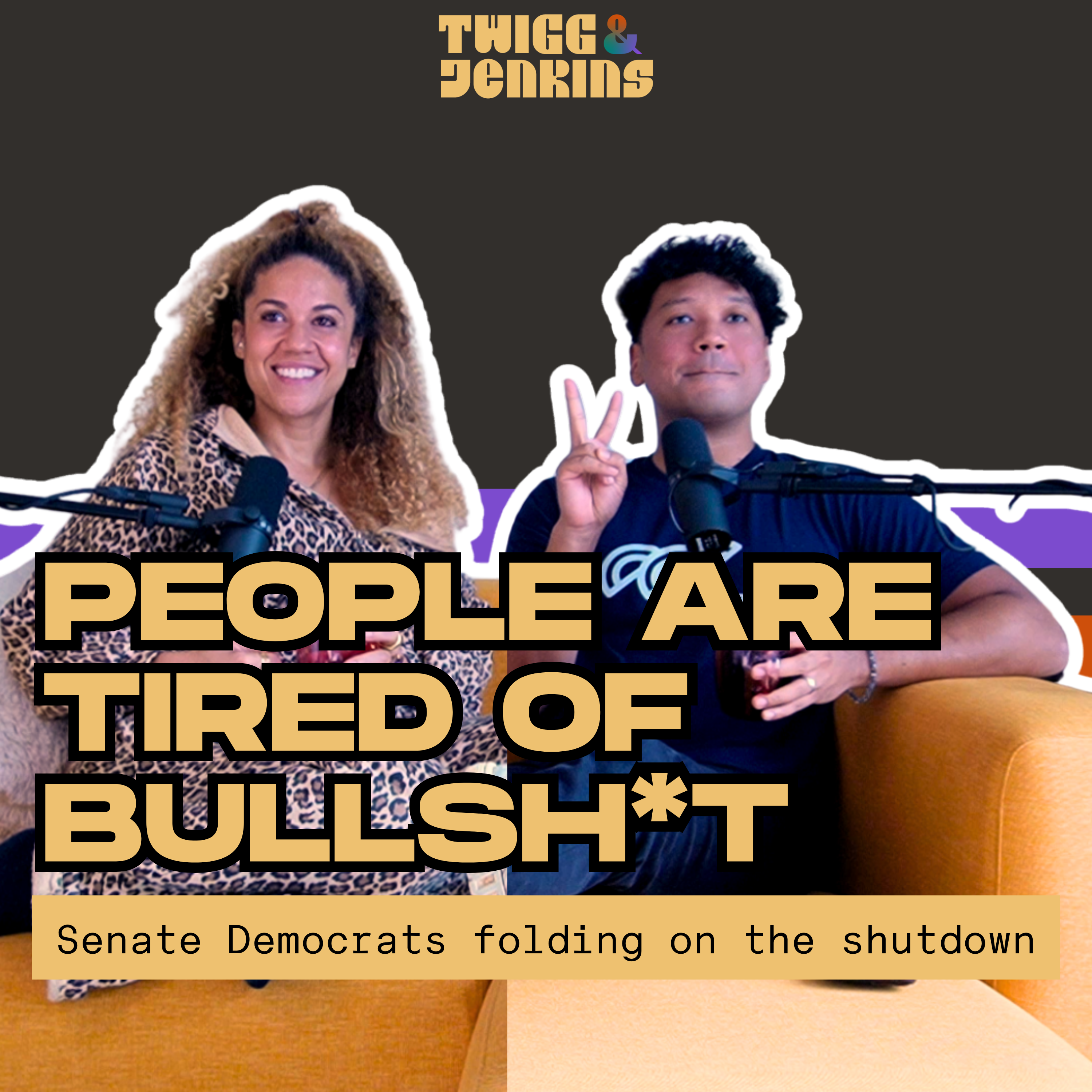 People are Tired of Bullsh*t: Senate Democrats Folding on the Shutdown episode artwork
