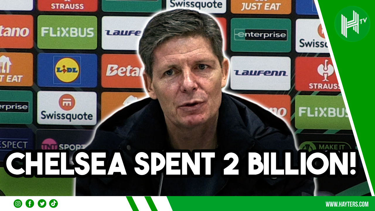 CANNOT rotate like Chelsea last season | Oliver Glasner | Conference League