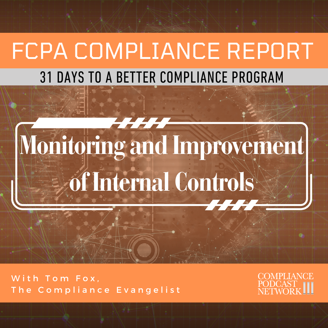 Day 15 - Monitoring and Improving Internal Controls