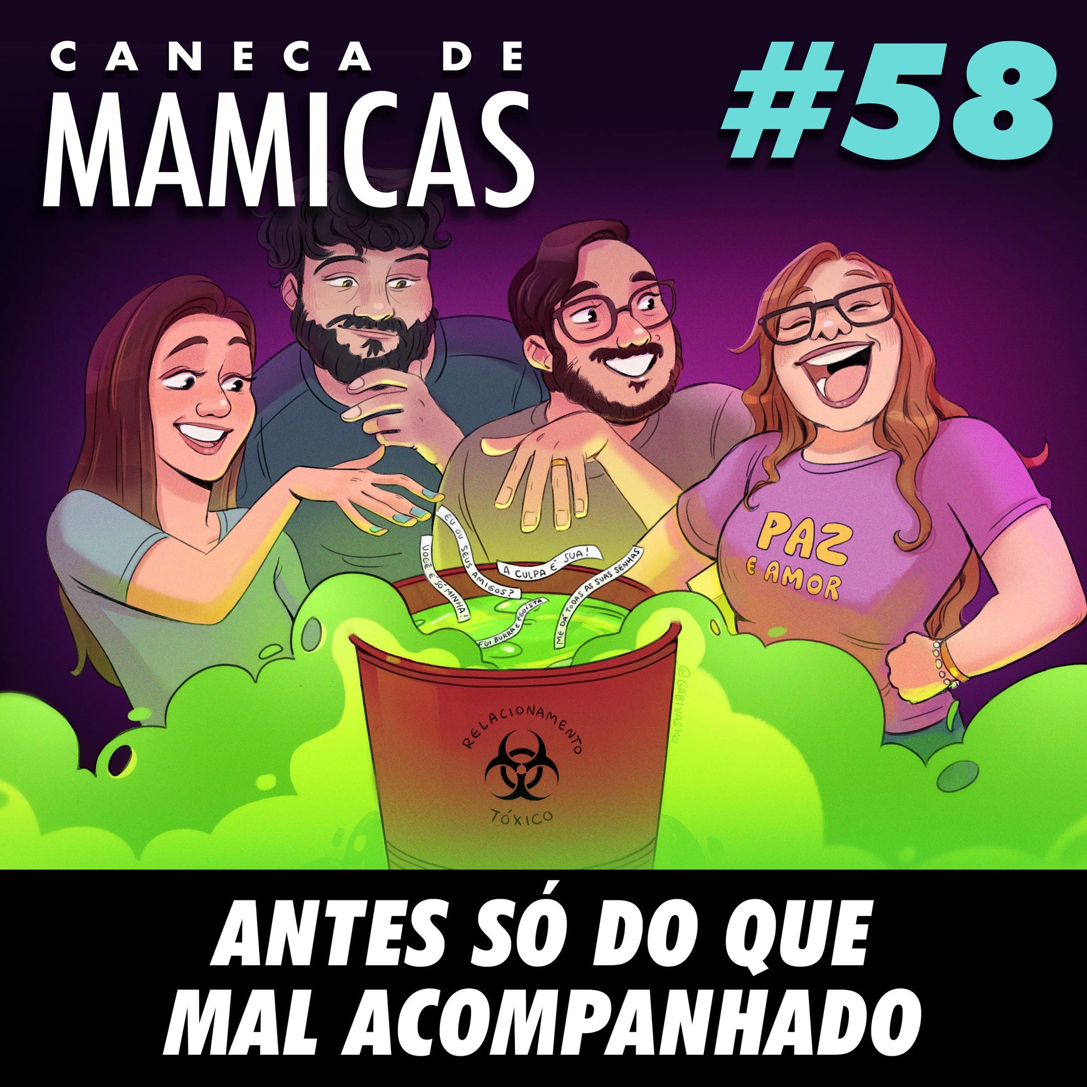 Caneca de Mamicas 58 - Antes só do que mal acompanhado episode artwork