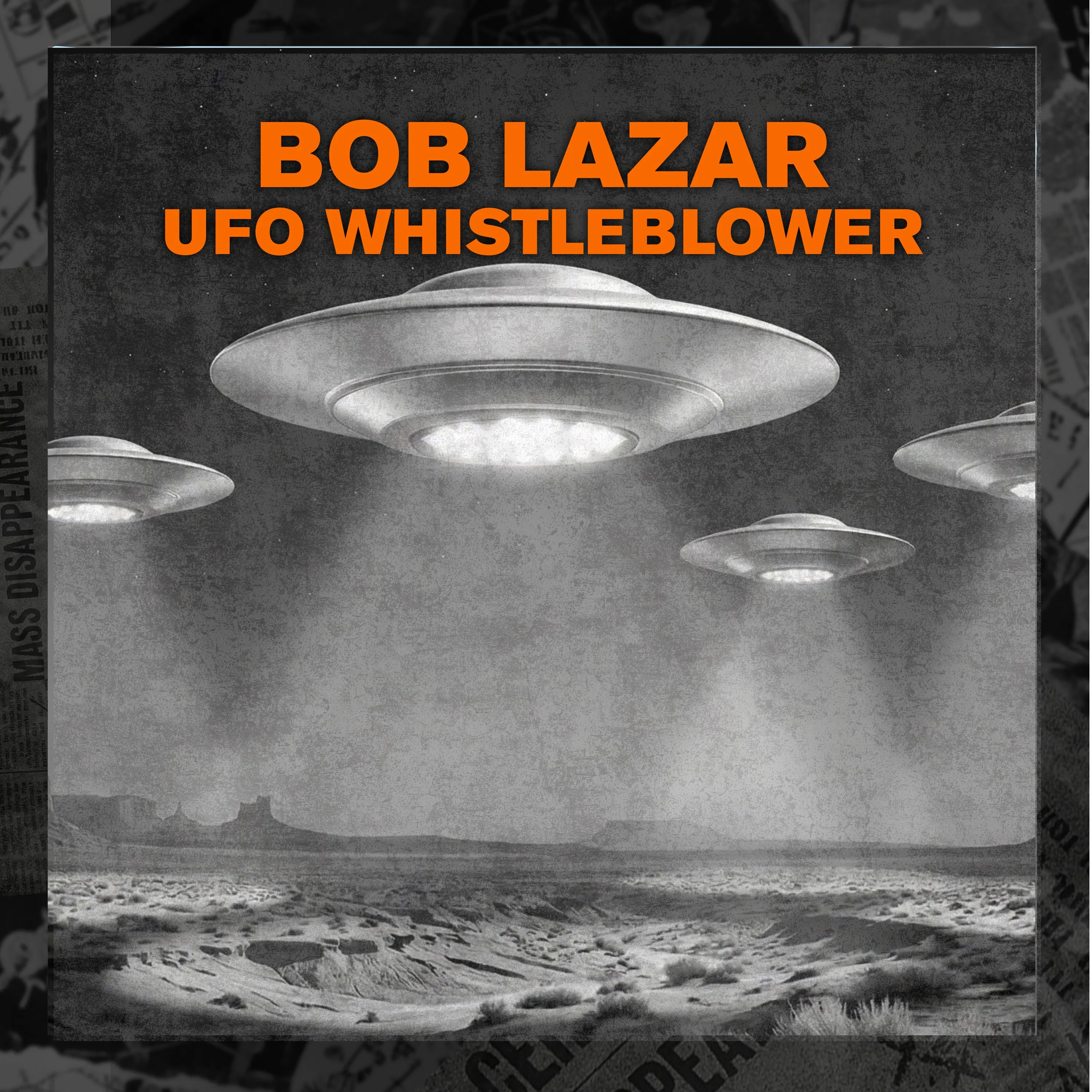 CRIME: The Murder of Bob Lazar, Alien Engineer episode artwork