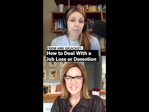 How to Deal with a Job Loss or Demotion
