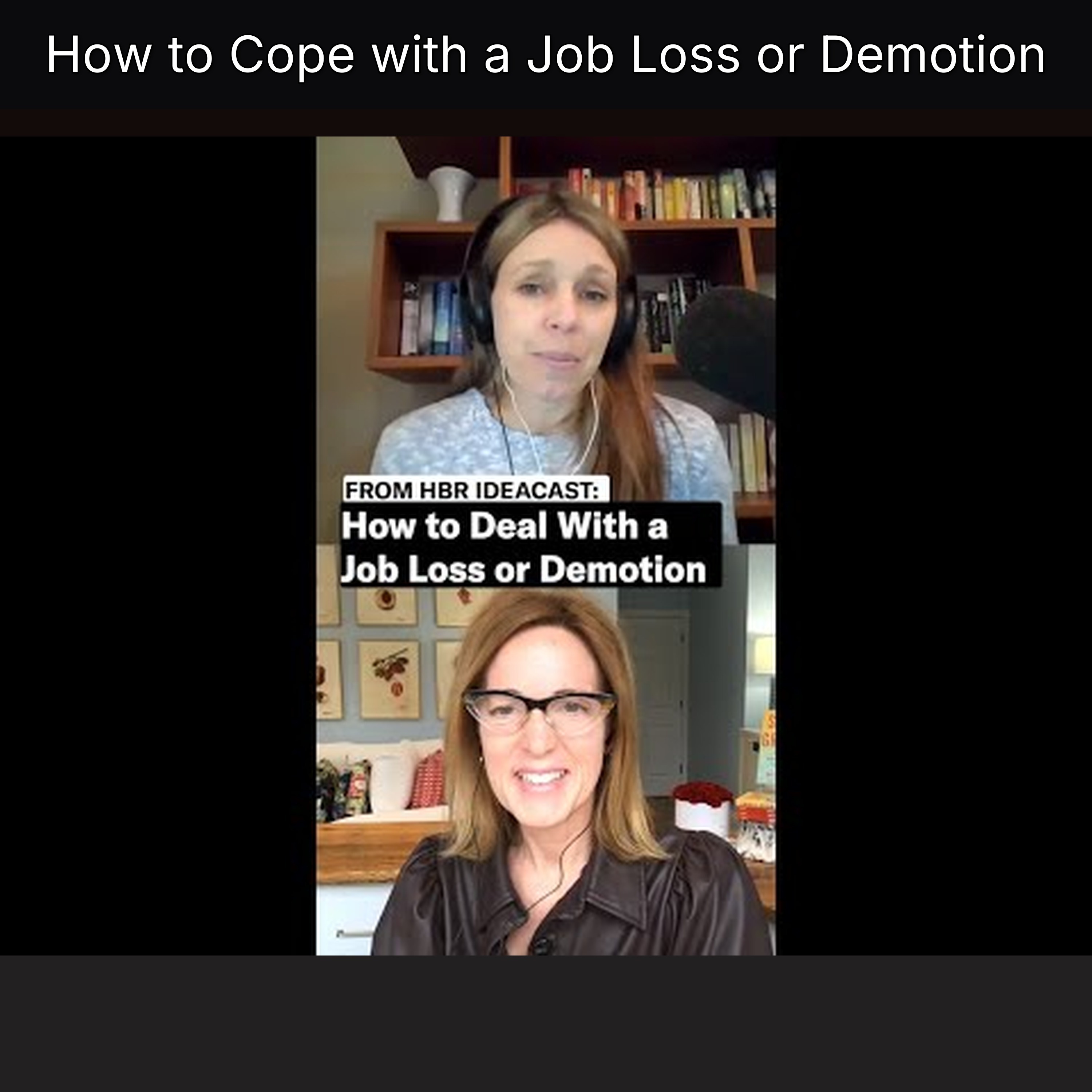 How to Cope with a Job Loss or Demotion