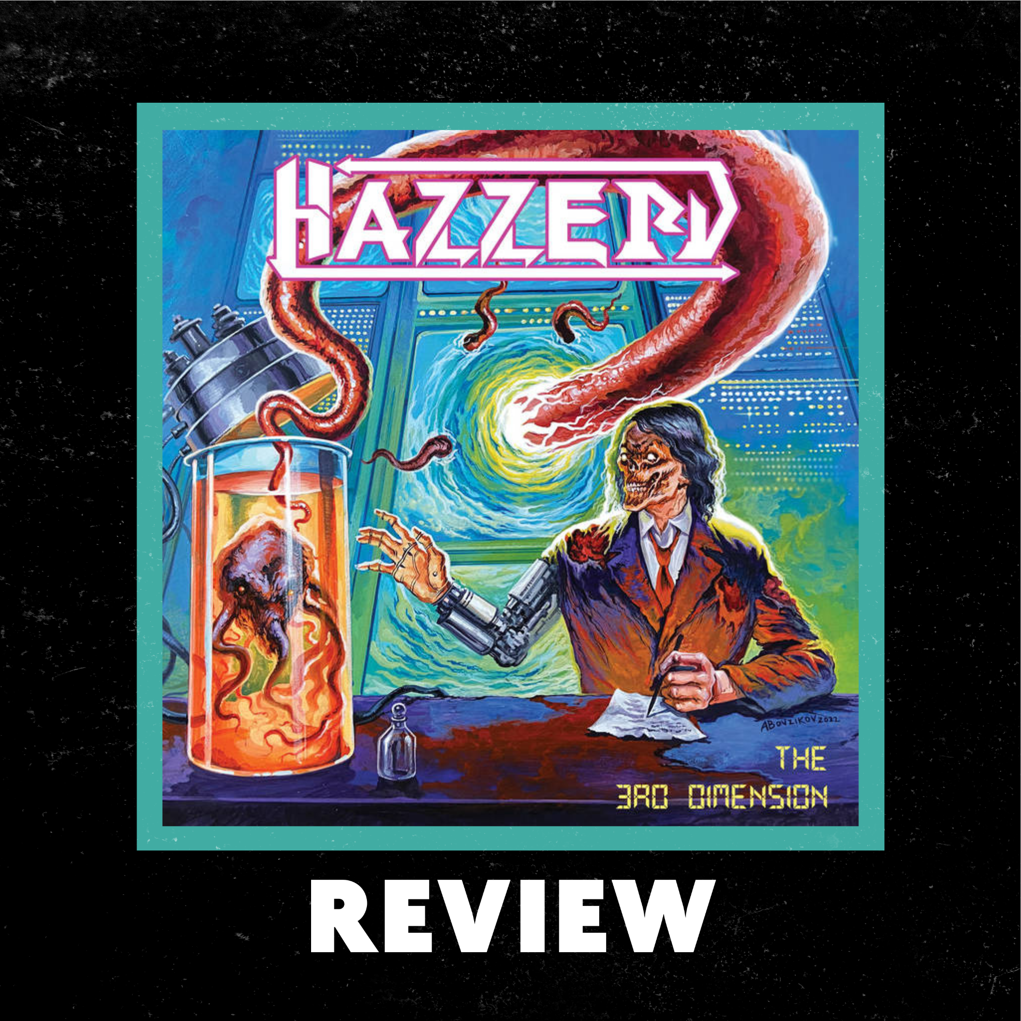 Hazzerd's The 3rd Dimension: A Metal Masterpiece Earning Rave Reviews! episode artwork