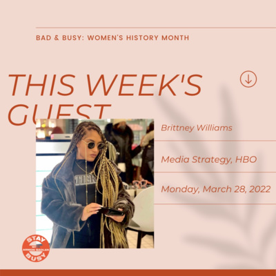 Stay Busy with Armon Sadler