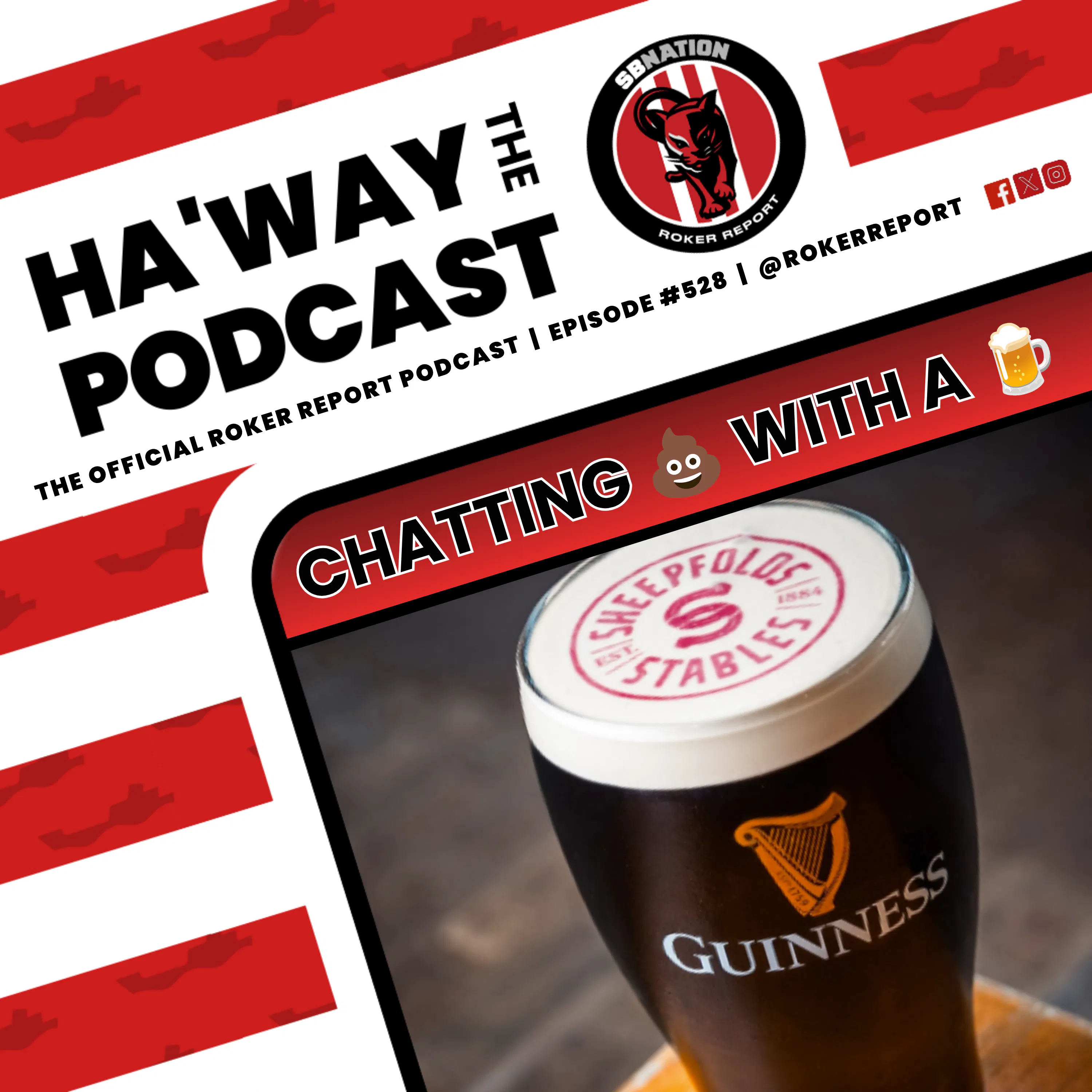 CHATTING SHITE WITH A PINT | Meeting Burwell, Elvis Away Kit & Brilliant Brobbey episode artwork
