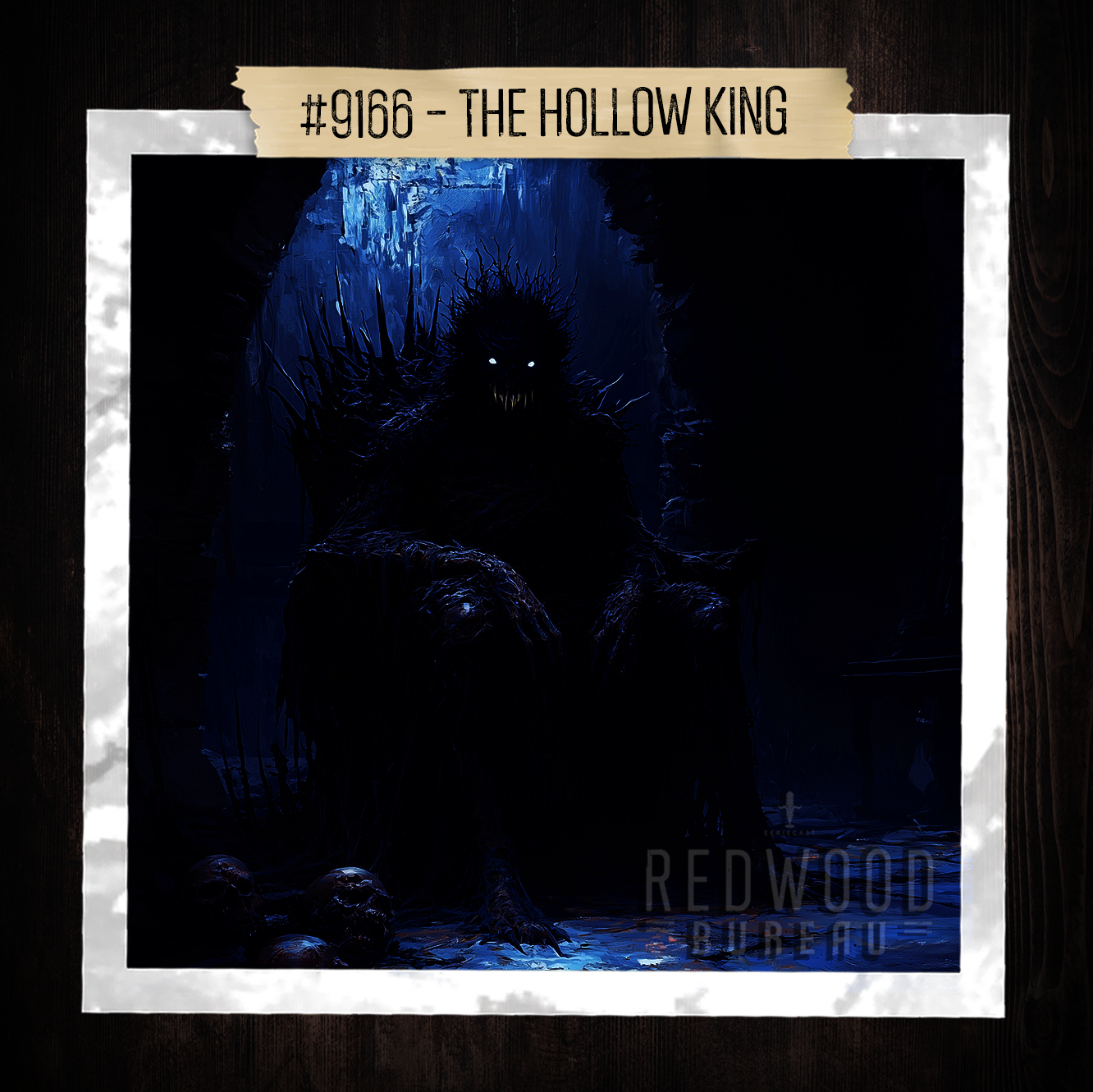 &quot;THE HOLLOW KING&quot; - Redwood Bureau Phenomenon #9166