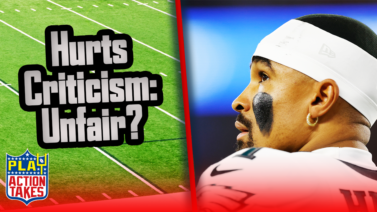 Is Jalen Hurts Being Fairly Criticized? Mendoza VS Simpson Discourse! || Play Action Takes Podcast 4/6/26 episode artwork