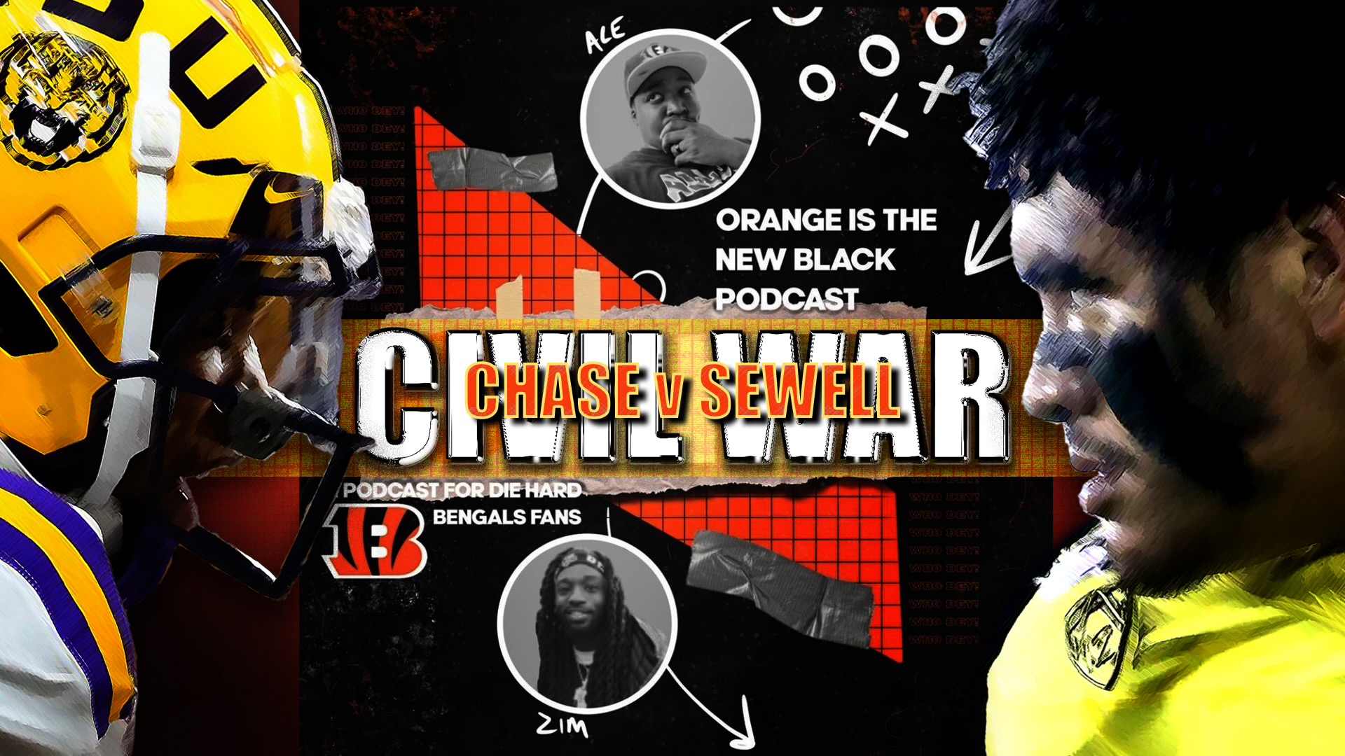 OITNB 117: "Civil War" (Feat. Willie Anderson, Tony Pike, Joe Goodberry, James Rapien, Malik Wright, Blake Jewell, John Sheeran, Ice Man & Steven) episode artwork