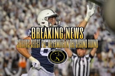 Pittsburgh Steelers Select Pat Freiermuth with the 55th Pick of