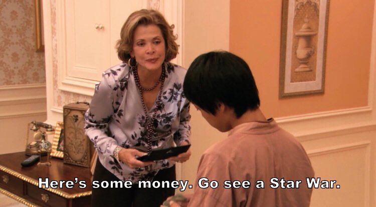 Here's Some Money, Go Buy Yourself A Star War