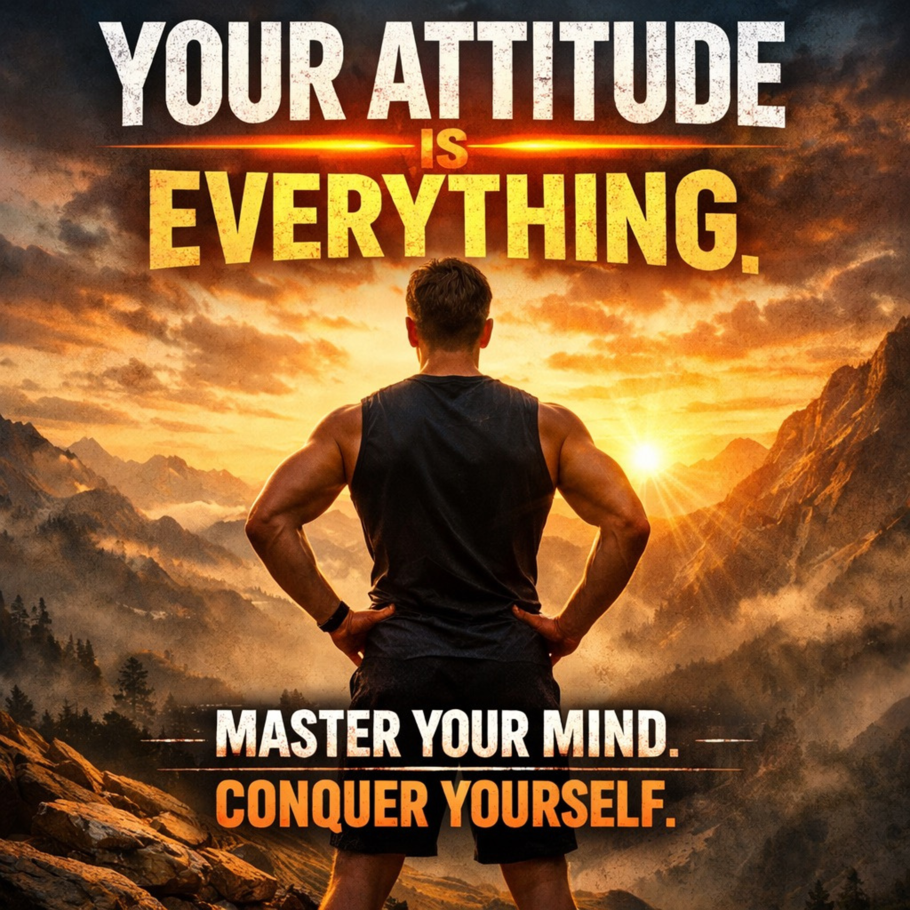 YOUR ATTITUDE IS EVERYTHING - Best Self Discipline Motivational