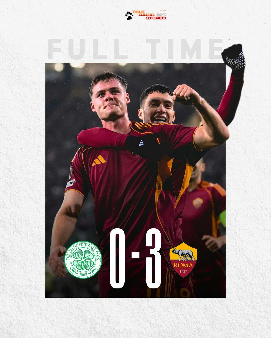 Podcast 11.12.2025 CELTIC - ROMA 0-3 Corallo Nardo Podcast 11.12.2025 CELTIC - ROMA 0-3 Corallo Nardo