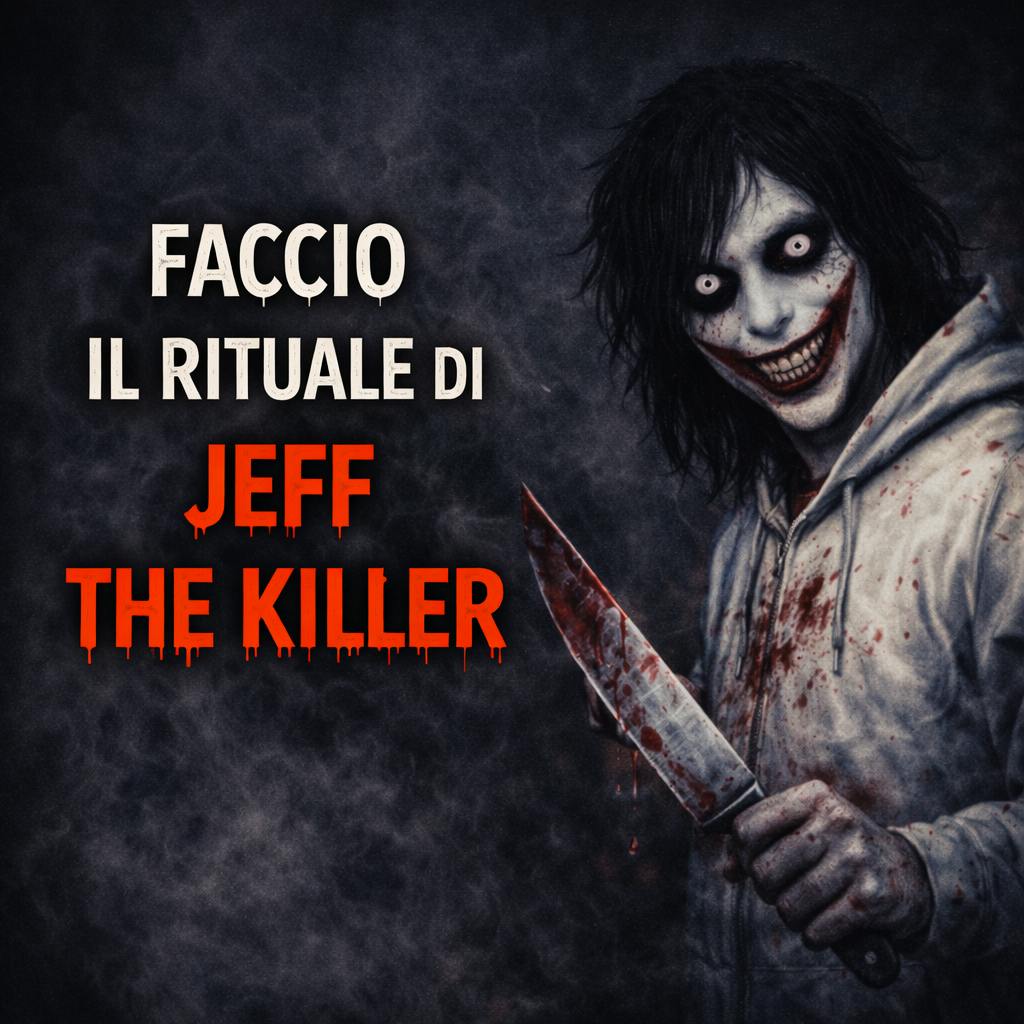 Faccio il rituale PARANORMALE di Jeff the Killer Faccio il rituale PARANORMALE di Jeff the Killer