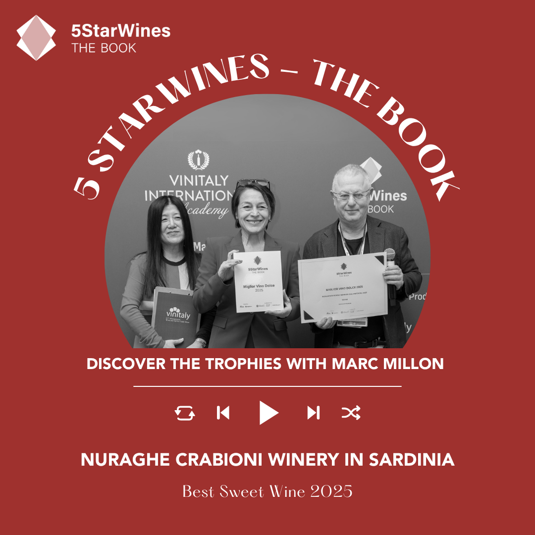 Ep. 2423 Nuraghe Crabioni Winery in Sardinia | Wine, Food & Travel with Marc Millon (5StarWines - the Book 2025 Series)