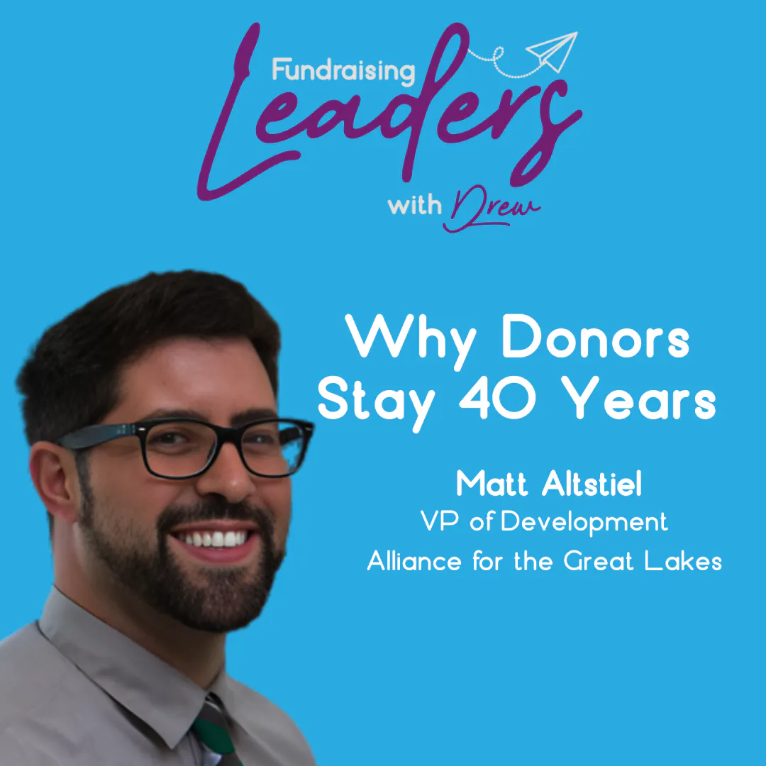 How Storytelling Raised Millions for the Great Lakes | VP of Development Matt Altstiel episode artwork