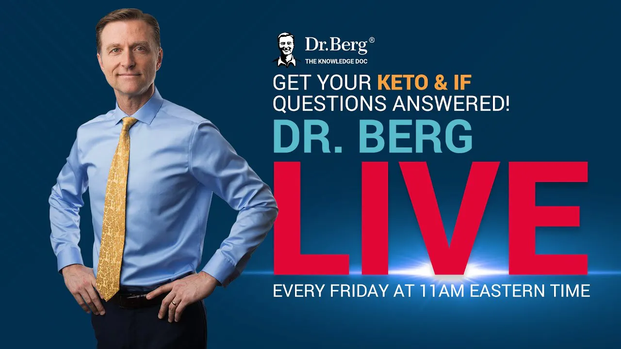 The Dr. Berg Show LIVE - January 6, 2023 episode artwork
