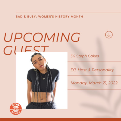 Stay Busy with Armon Sadler