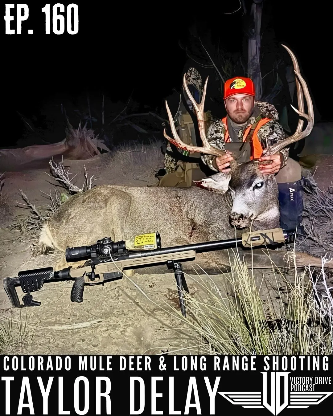 160 Colorado Mule Deer and Long Range Shooting - Taylor DeLay episode artwork
