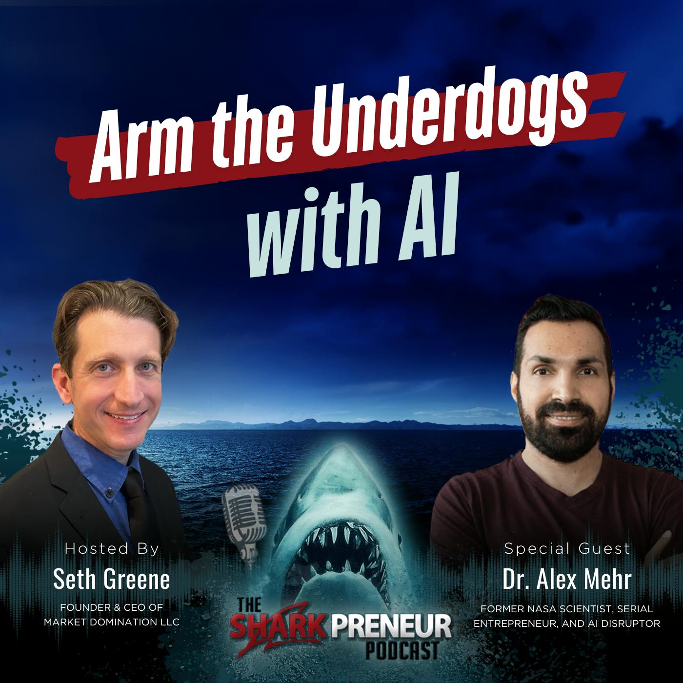 Episode 1230: Arm the Underdogs with AI with Dr. Alex Mehr Episode 1230: Arm the Underdogs with AI with Dr. Alex Mehr