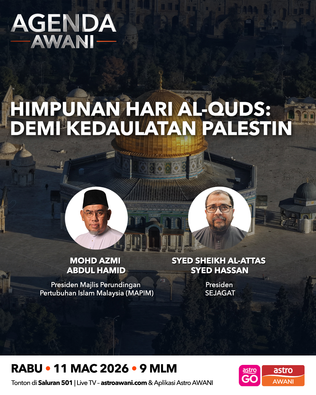 Agenda AWANI: Himpunan Hari Al-Quds | Demi Kedaulatan Palestin