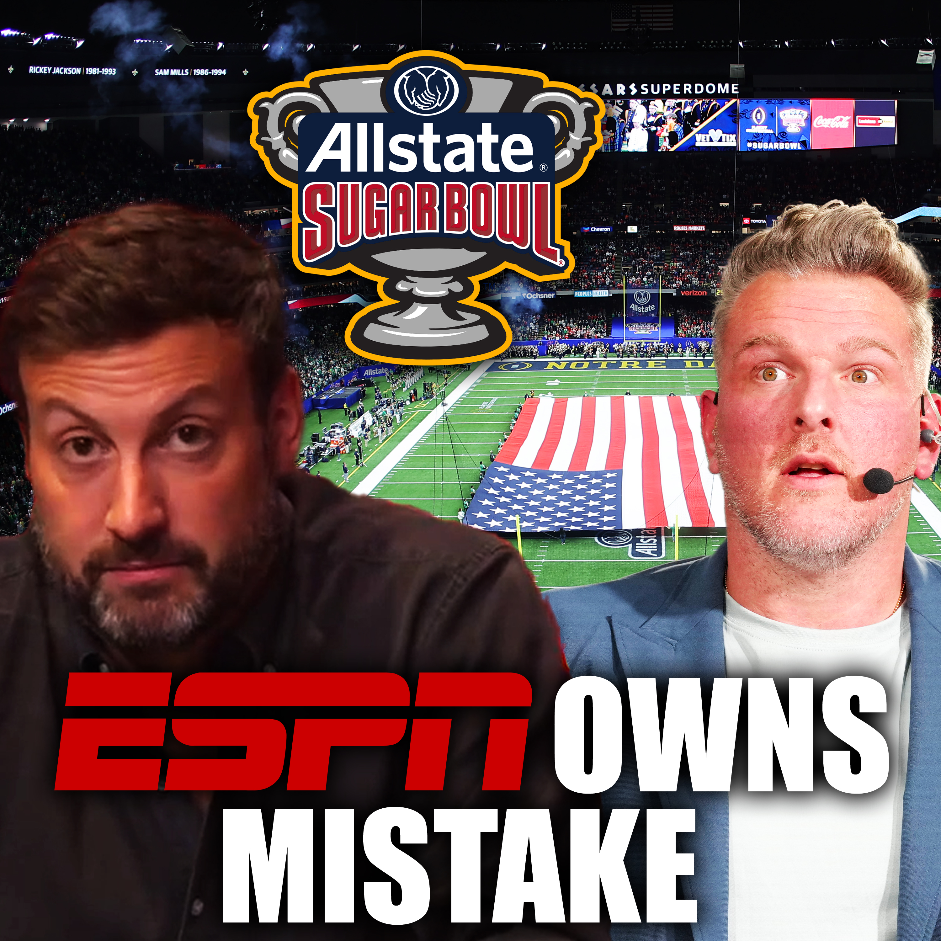 ESPN Exec. Burke Magnus Owns National Anthem Mistake + Kelly in Vegas, & Logan Ryan | episode artwork