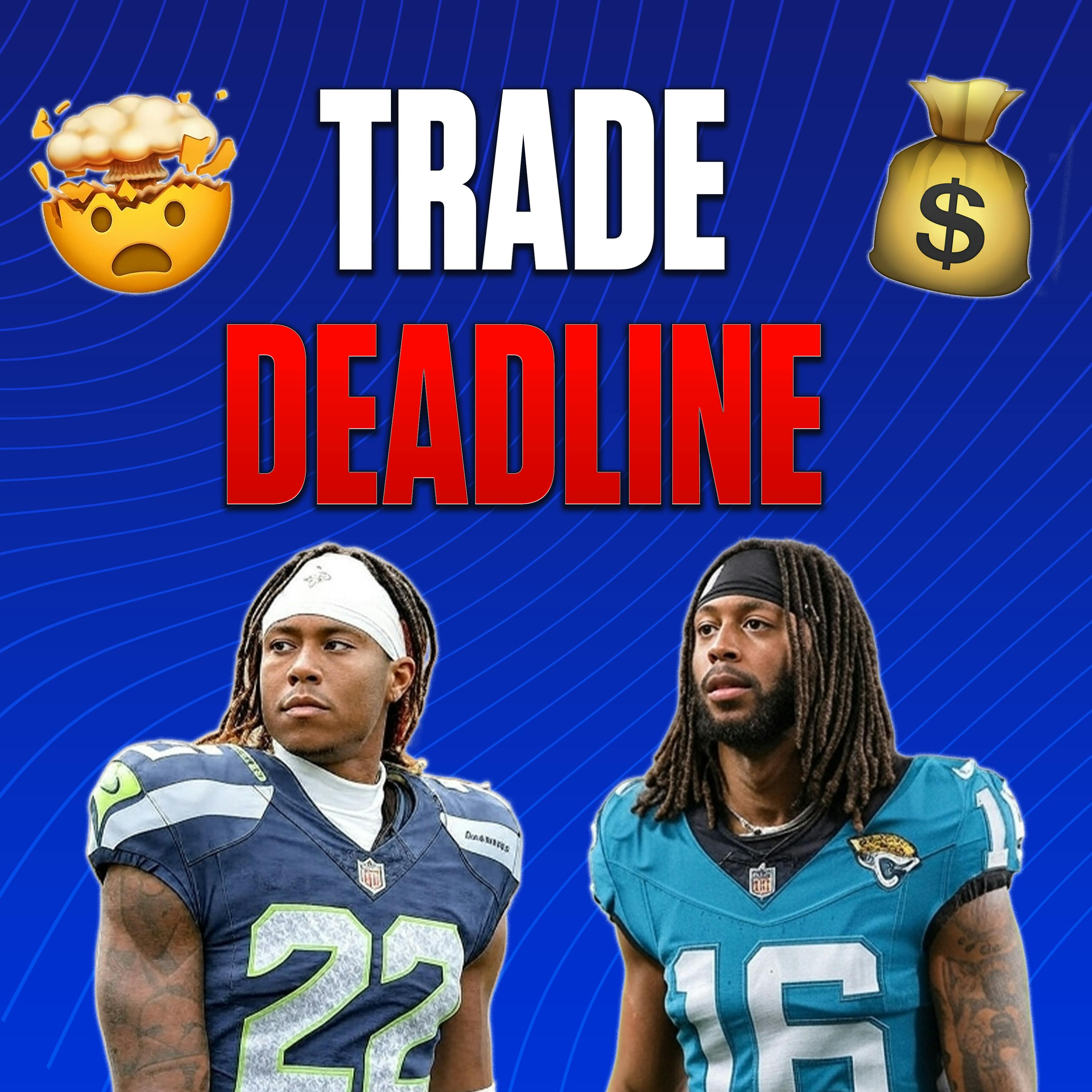 NFL Trade Deadline Reactions: Seahawks Land Rashid Shaheed, Jaguars Get Jakobi Meyers, & More! (11/04 Fantasy Football Podcast)