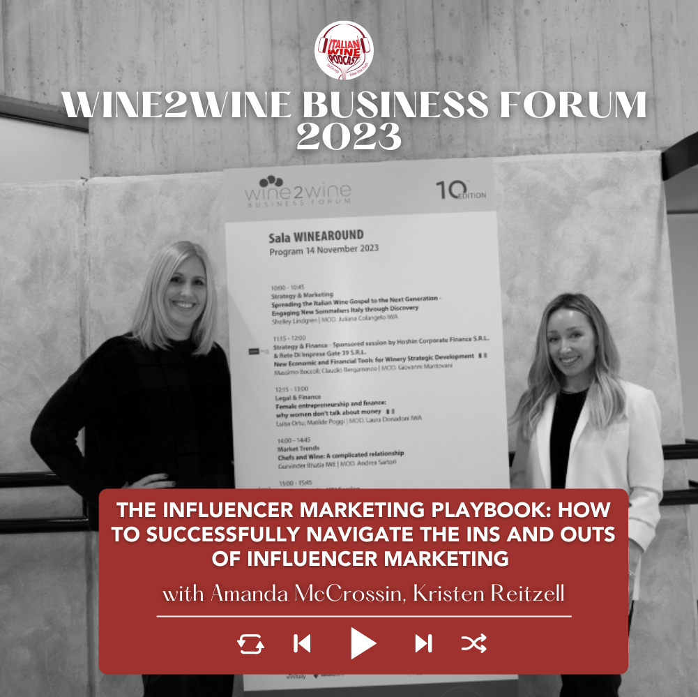 The influencer marketing playbook | wine2wine Business Forum 2023