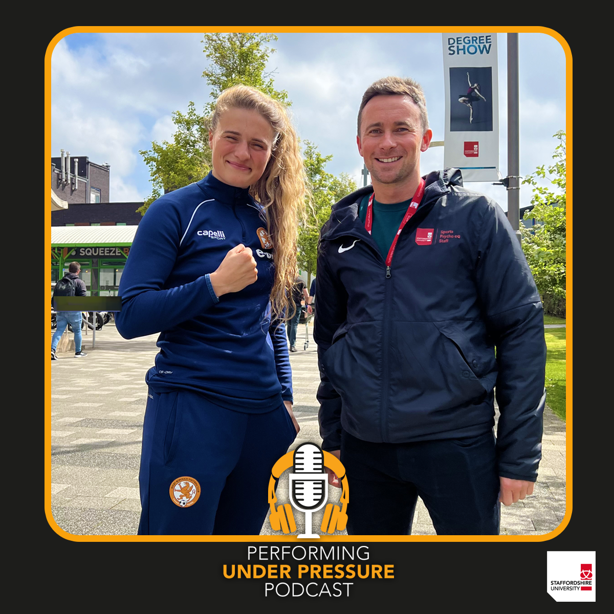 University of Staffordshire\'s Performing Under Pressure Podcast