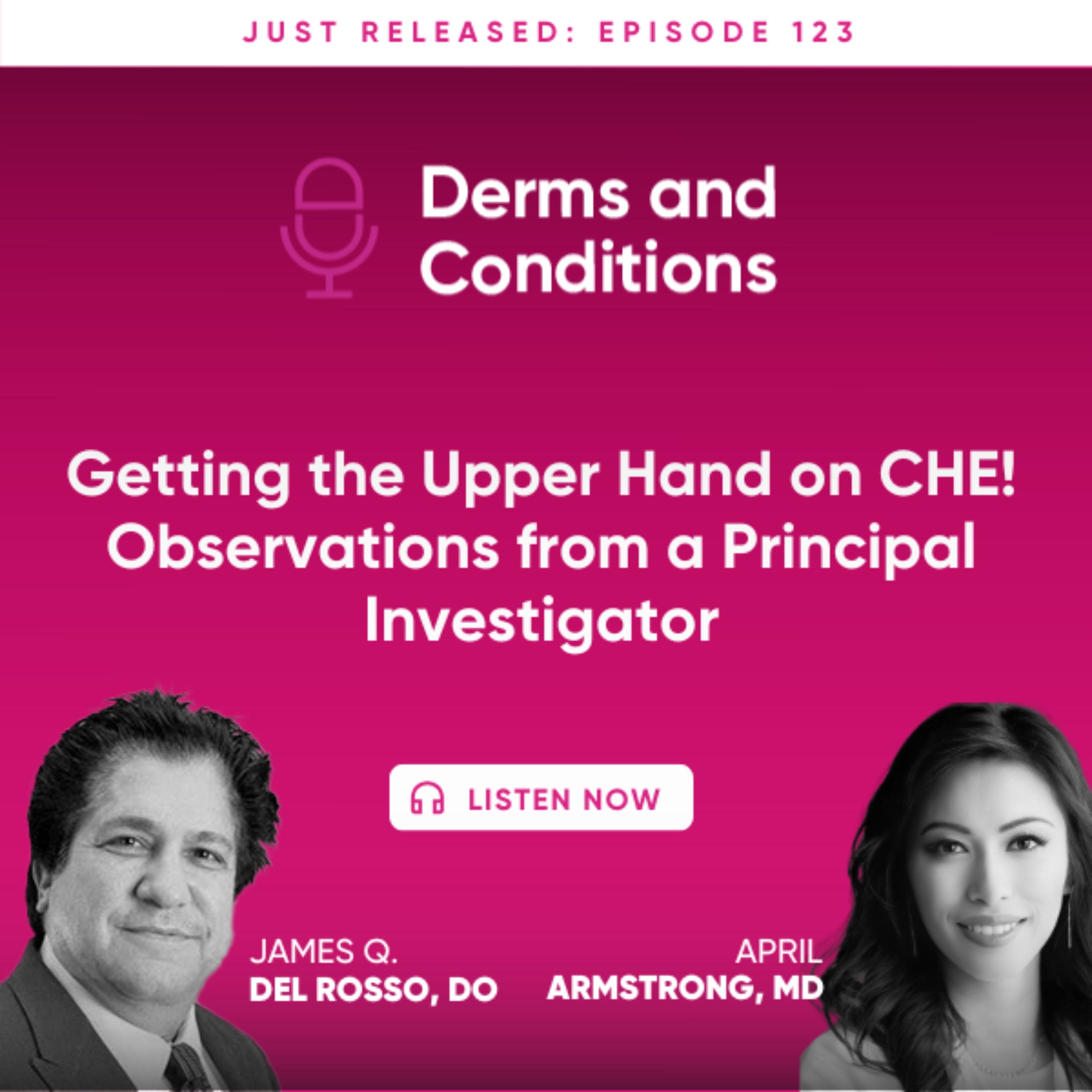 Getting the Upper Hand on CHE! Observations from a Principal Investigator 