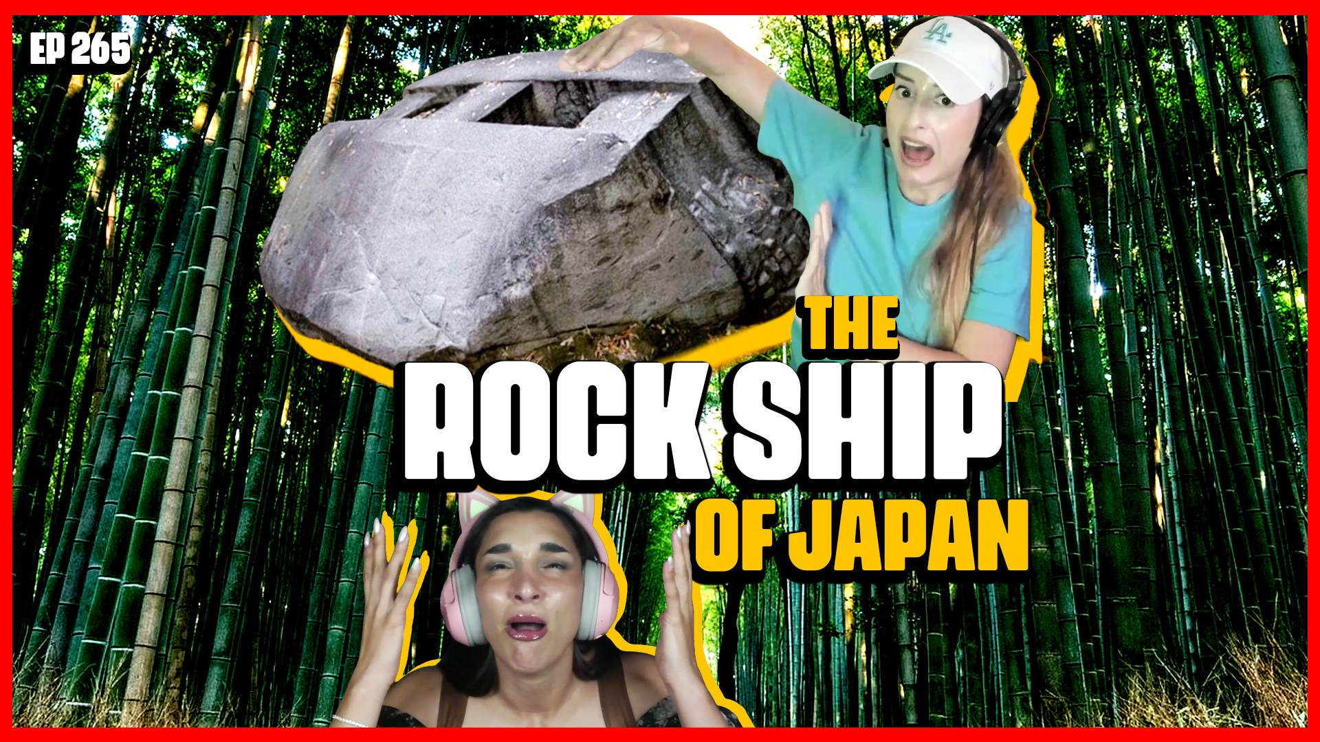 Episode 265: Japan’s Mysterious Rock Ship, “Masuda Iwafune” episode artwork