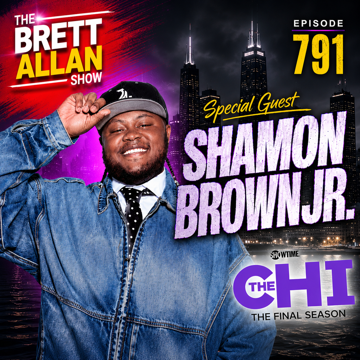 Shamon Brown Jr. Breaks Down Stanley "Papa" Jackson I The CHI Final Season 8 | The Brett Allan Show