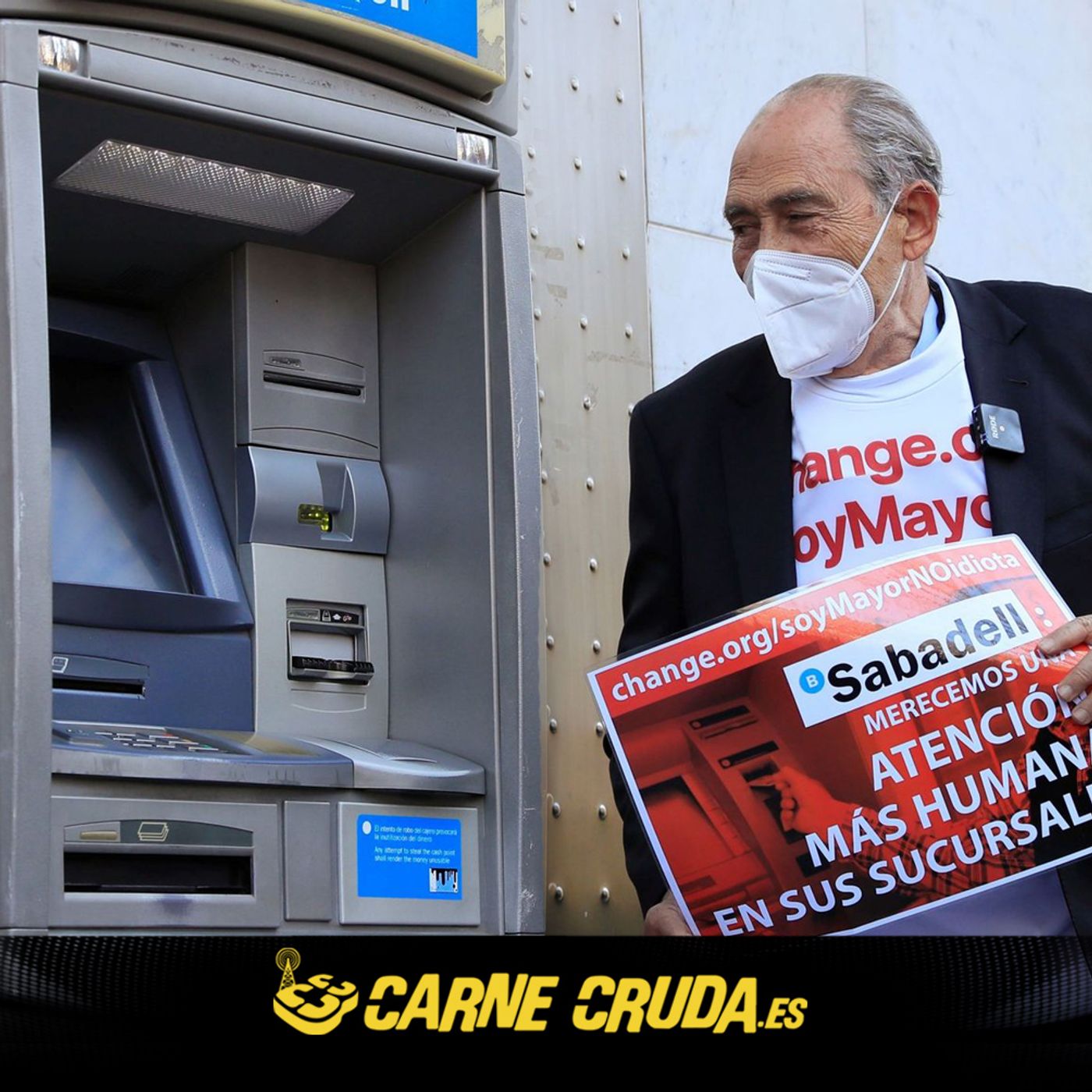 El jubilado que desafió a la banca (CARNE CRUDA #1013)