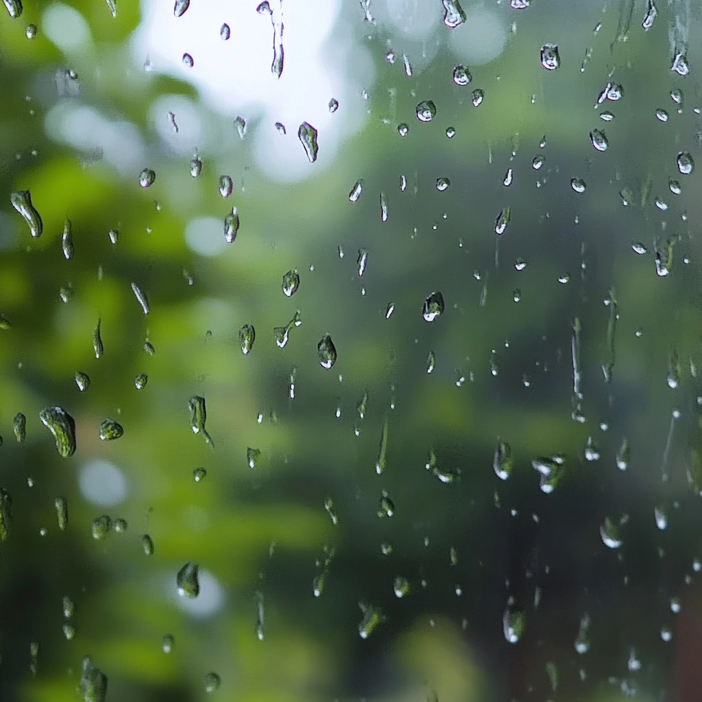 Raindrops Tapping on Window – ASMR for Relaxation