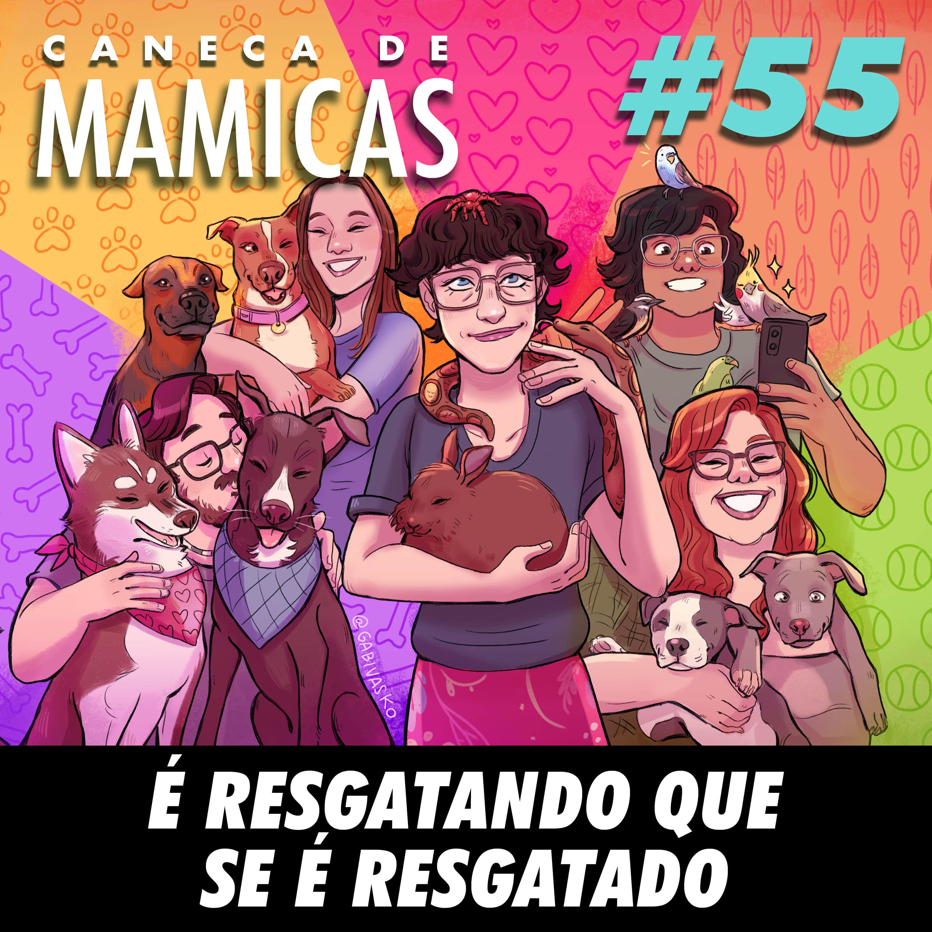 Caneca de Mamicas 55 - É resgatando que se é resgatado episode artwork