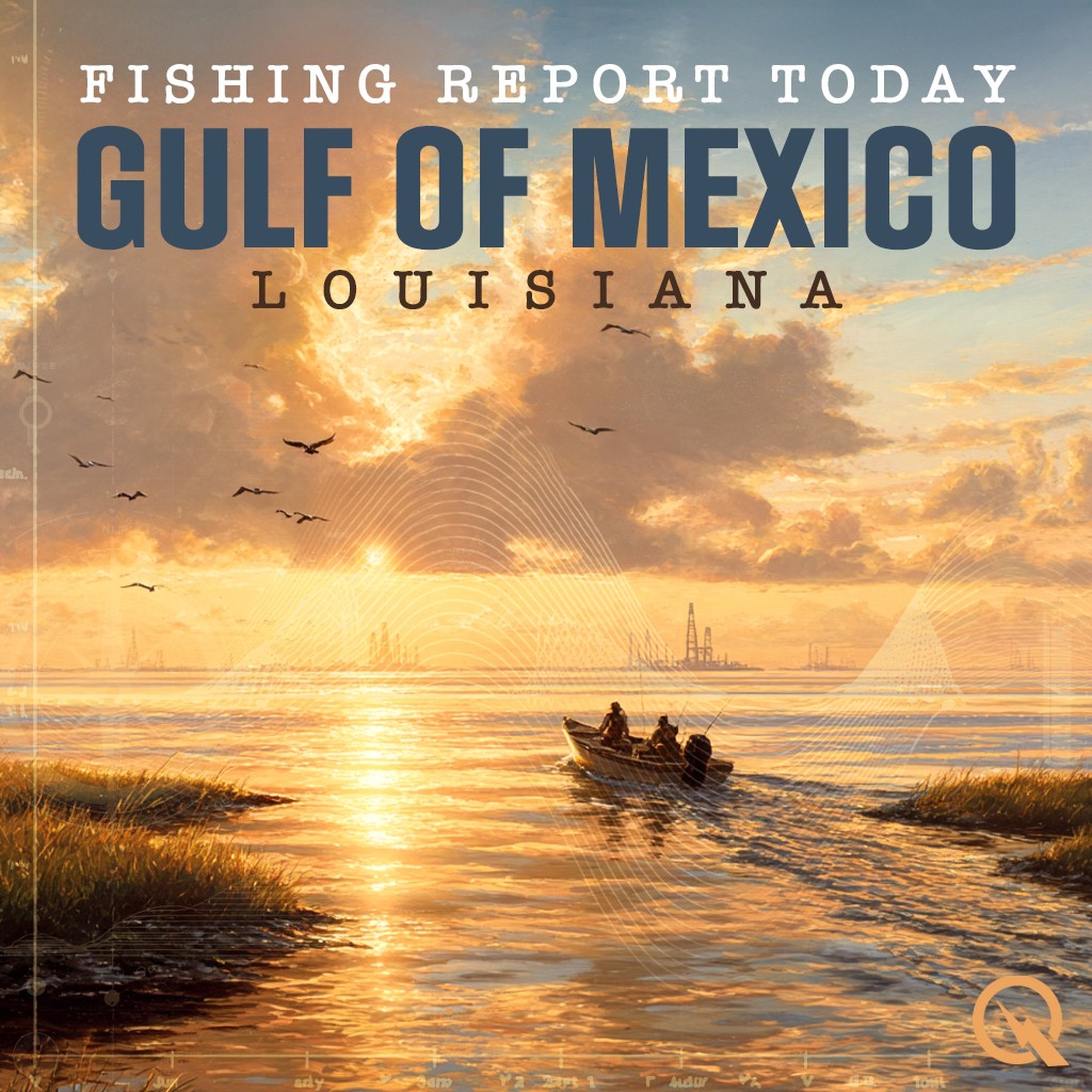 Gulf of Mexico, Louisiana Fishing Report Today podcast artwork