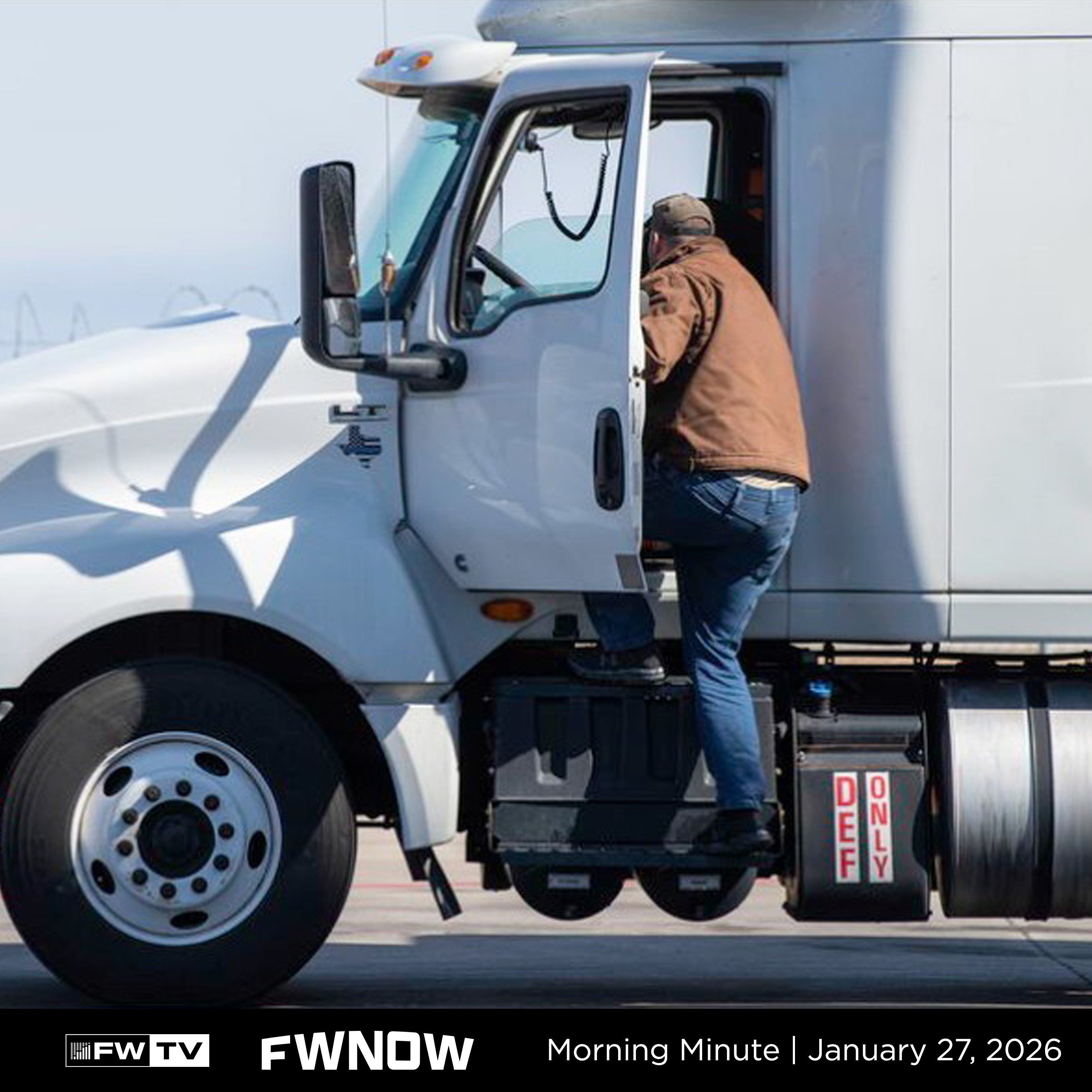 Court denies CA CDL renewal bid; Alaska Airlines dissatisfied with Amazon contract | Morning Minute episode artwork