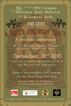 A Radio Christmas Carol 2016