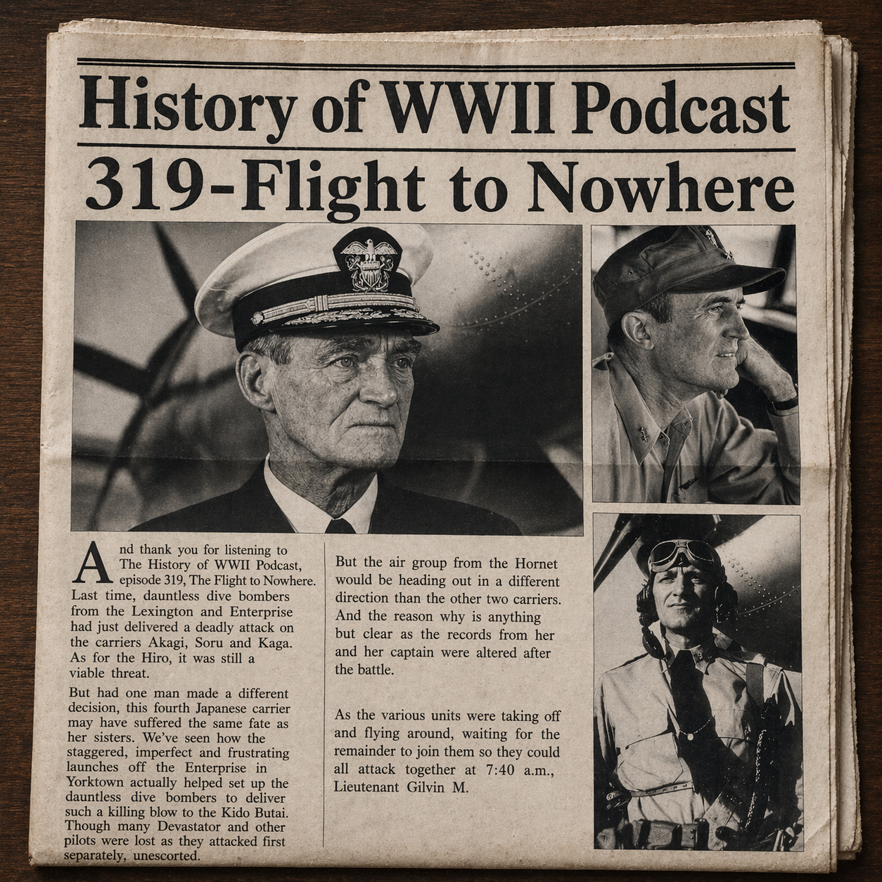 Episode 319-Flight to Nowhere