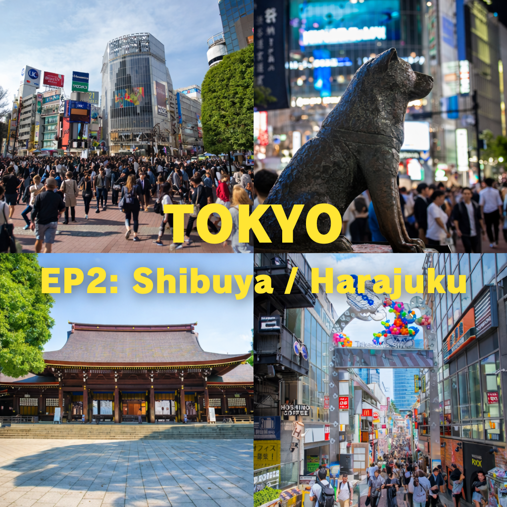 Japan Music Journey: Tokyo 02 - Shibuya & Harajuku episode artwork