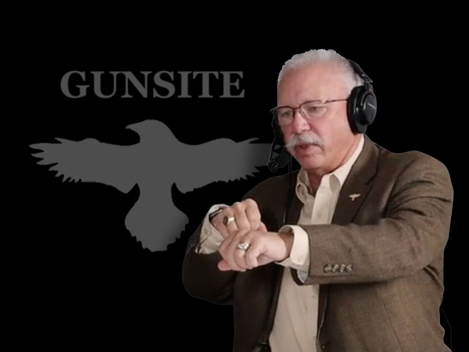 Ken Campbell, the History of Gunsite episode artwork